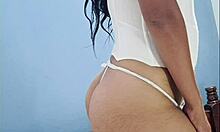 Horny Stepmom Shakes Big Ass In Lingerie