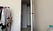 hot homemade fucking with beautiful babe moaning orgasms and natural tits