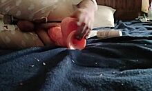 deep anal with huge dildo