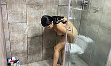 Zoeyluna2 bathes and fucks young stepmom secretly from dad in part 1