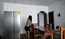 Young Latina Shakes Big Ass For Strangers