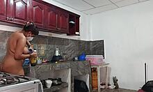 My friend's sister prepares a very tasty dinner