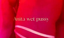 two didos on my both holes dripping wet pussy pov