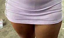 Country Neighbor Gets Milk From Husband Outdoors!