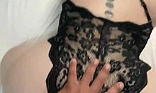 latina amateur spreading and playing