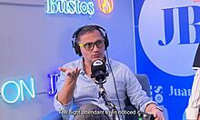 Multiple Orgasms for EvyBubbles Cosplay Riding Sybian on Juan Bustos Podcast