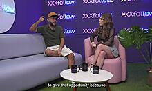 The incredible story of soldier actor Vergon in BBW casting. XXXFollow Sessions 8.