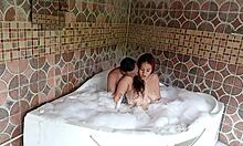 Uncle Fucks Me Hard in Jacuzzi While Wife Works