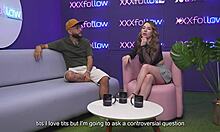 The incredible story of soldier actor Vergon in BBW casting. XXXFollow Sessions 8.