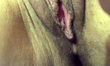 Muscular Babe with Juicy Big Pussy Lips Teases and Worships Ass