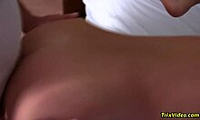 Step mommy and babysitter engage in bisexual roleplay