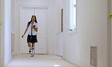 Cute asian babe asia lee gets lifted and fucked hard with deepthroat and kissing.