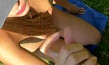 Risky Outdoor Blowjob After Yoga With Perfect 18yo Teen 18+ Pov Blowjob