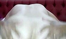 Jamili passionately swallows the big black dick