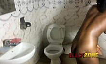 I fucked her tight ass in the bathroom, and she begged for more