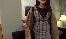 Slutty Cute Japanese Apprentice Beautician Uses Tongue And Oil For Hardcore Sex