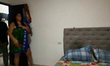 Perverted neighbor comes for sugar, fucks huge bbw ass with hard cock in doggystyle, moaning loudly