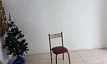 Latina Stepmother Dances In Fine Lingerie From Colombia