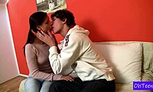 Frantik And Mira In A Dorm Living Room