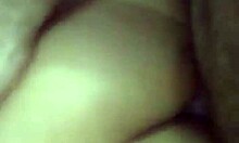 fucking the indian wife's ass mercilessly, that big-assed prostitute loves twerking with a big cock inside.