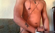 Maluma enjoys a relaxing solo massage session