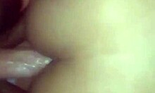 fucking the indian wife's ass mercilessly, that big-assed prostitute loves twerking with a big cock inside.