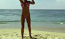 Monika Fox, wanna see me in a pink bikini on the beach?