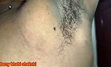 Bhabi teases step brother with hairy armpits and pussy before banging.
