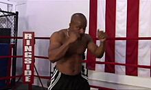 mature cougar big boobs fucks big black cock in ring 😈