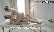 tiffany tatum moans as she gets oiled and fucked