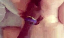 Wet Masturbation with Huge Dick Loads