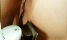 Pussy & Asshole Shaved Teaser With Big Black Cock