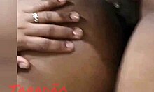 big tits latina gets handjob and muff diving on halloween