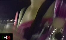 Can you believe this beautiful brunette girl getting fucked and enjoying it like crazy?