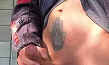 My Cock Gets So Hard Knowing They Watch Me Jerk Off From Afar