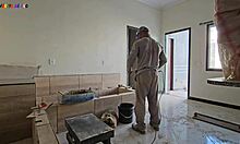 Bosses' Wives Visit Construction Worker For Big Black Cock Action!