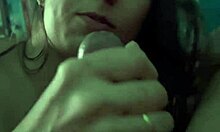 Latina Sucks Husband's Cock For Cum In Mouth On Trip!