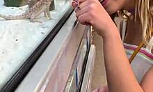 Petite teen slut khloe kapri sucking cock pov exposed