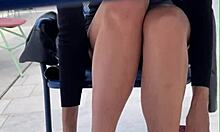 Risky public flashing and sex with my favorite tiktok influencer. pov amateur teen brunette doggystyle outdoor?