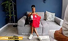 Colombian teen fucks agent in audition