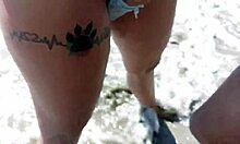 those latinas in the bath were eager for some lesbian scissors, but then a stranger's big cock joined in, makin them moan and drip everywhere, what a wild threesome