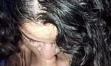 Latina amateur Babyluna939 begs for cum in her pussy and swallows after blowjob