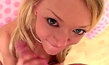 Lil lexy loves licking and sucking big monster cock!