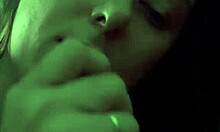 Latina Sucks Husband's Cock For Cum In Mouth On Trip!