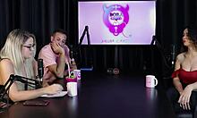 Charllottye sheer red gets hurt in swing orgy