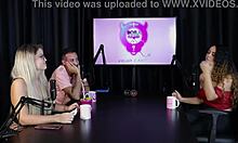 Charllottye sheer red gets hurt in swing orgy