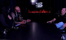 Boss asks, 'Want to be humiliated in this group sex?'