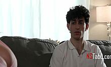 Stepmom couldn't resist husband's looks, got eager for sex.