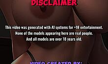 Beautiful AI girl experiences first-time pussy fucking with her artificial boyfriend.