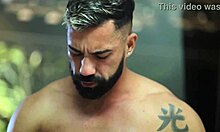 Meu massagista é tão bonito, sentei com o cuzinho no pau gostoso dele